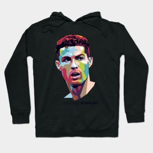 Ronaldo Pop Art Portrait Hoodie